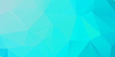 Mavi canlı geometrik çokgen soyut tasarım arkaplan şablonu