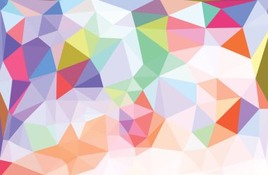 Renkli mozaik arka plan. Geometrik üçgen, mozaik, soyut arkaplan. Mozaik, renk arkaplanı. Mozaik dokusu