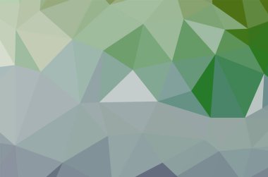 Soyut yeşil renkli duvar kağıdı mozaik arka plan. Geometrik üçgen 