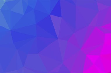 Renkli mor renkli çokgen arka plan deseni