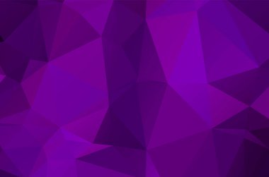 Renkli mor renkli çokgen arka plan deseni