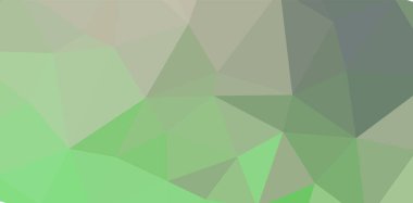 Yeşil canlı geometrik soyut parlak yeşil bulanık mozaik duvar kağıdıyla pankart için üçgen şekilli