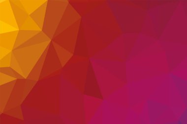 Renkli mor renkli çokgen arka plan deseni