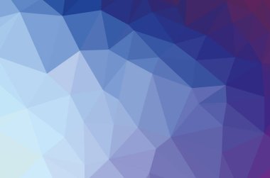 Renkli mor renkli çokgen arka plan deseni