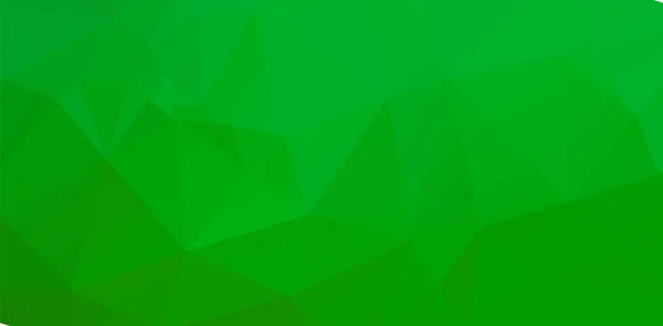 Grün Lebendige Geometrische Abstrakte Helle Grüne Verschwommene Mosaiktapete Mit Dreiecksformen — Stockvektor