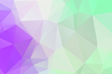 Renkli mor renkli çokgen arka plan deseni