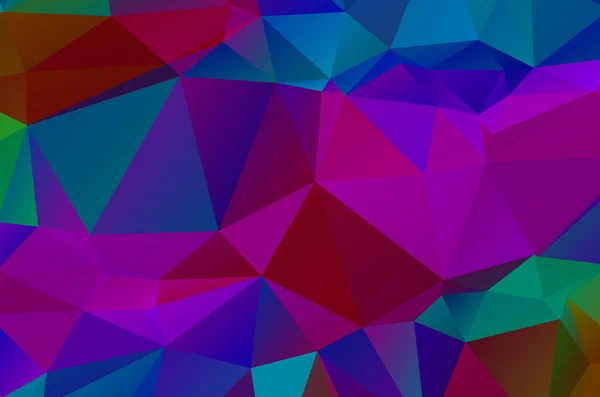 Padrão Fundo Triangular Colorido Roxo Vívido Poligonal — Vetor de Stock