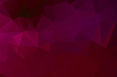 Renkli mor renkli çokgen arka plan deseni