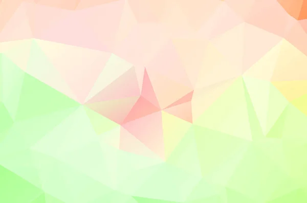 Abstrakte Triangulation Geometrische Regenbogenfarben Hintergrund — Stockvektor