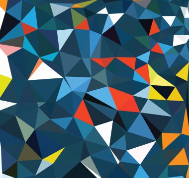 geometrik arka plan düşük Poli