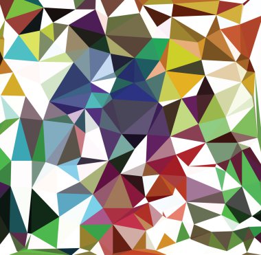 desen renkli üçgenler