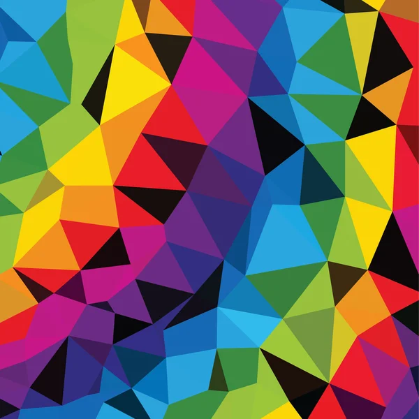 Renkli üçgenler desen arka plan. Küçük resim