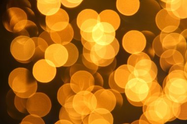 Arka plan bokeh ışık gece