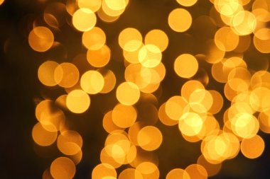 Arka plan bokeh ışık gece