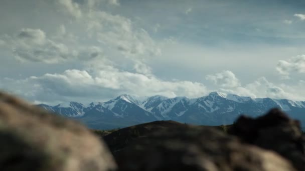 Nube de trueno, nube de tormenta. Caducidad . — Vídeo de stock