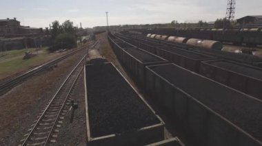 Kokain üretiminde endüstriyel altyapı havadan görünümü.