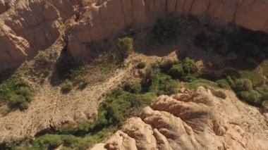 Kanyonların üst görüntüsü