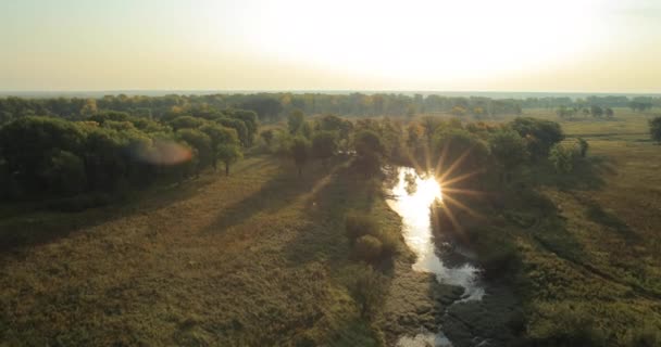 Paysage d'automne panoramique .