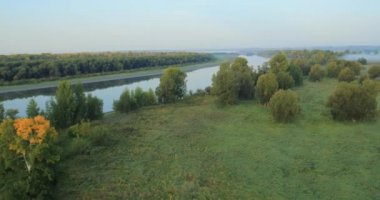 panoramik sonbahar manzarası.