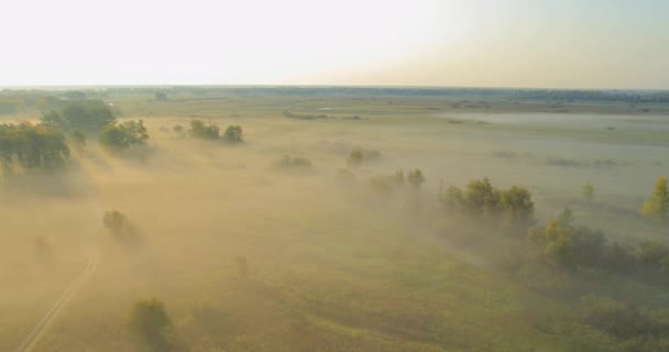 Panoramautsikt över Höstlandskap. — Stockvideo