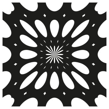 Gelişmiş mandalas desenleri. Geometrik yıldız patlaması vektörü. Simetrik çiçek desenleri. Soyut çiçekli kompozisyonlar. EPS 10.