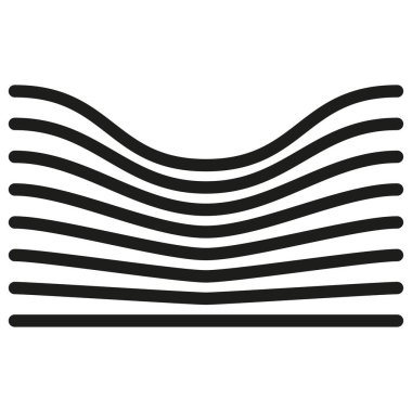 Muhteşem dalga desenleri. Sofistike doğrusal vektör. Profesyonel siyah çizimler. İnanılmaz akışkan düzenlemeler. EPS 10.