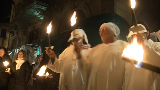 Carnevale di Pailhasse in Francia — Video Stock