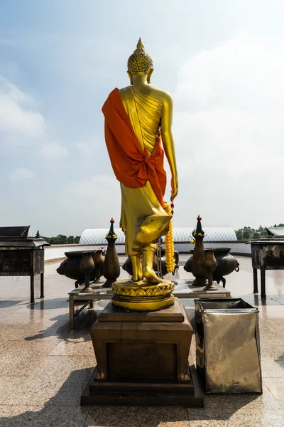Zurück goldener Buddha — Stockfoto