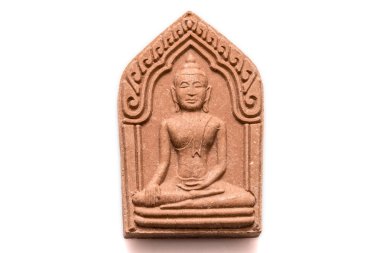 Small buddha image used as amulet clipart