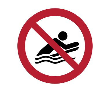 ISO 7010 P063. Vücut tabelaları yok. Yasak işareti pictogram vektör tasarımı ve illüstrasyon.