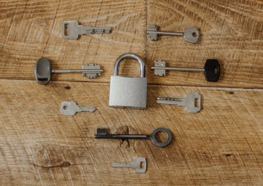 birçok tuşları tek bir kilit