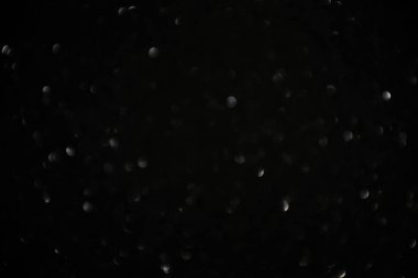 siyah parlak bokeh arkaplan