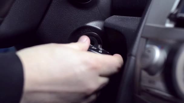 Démarrage moteur de voiture — Video