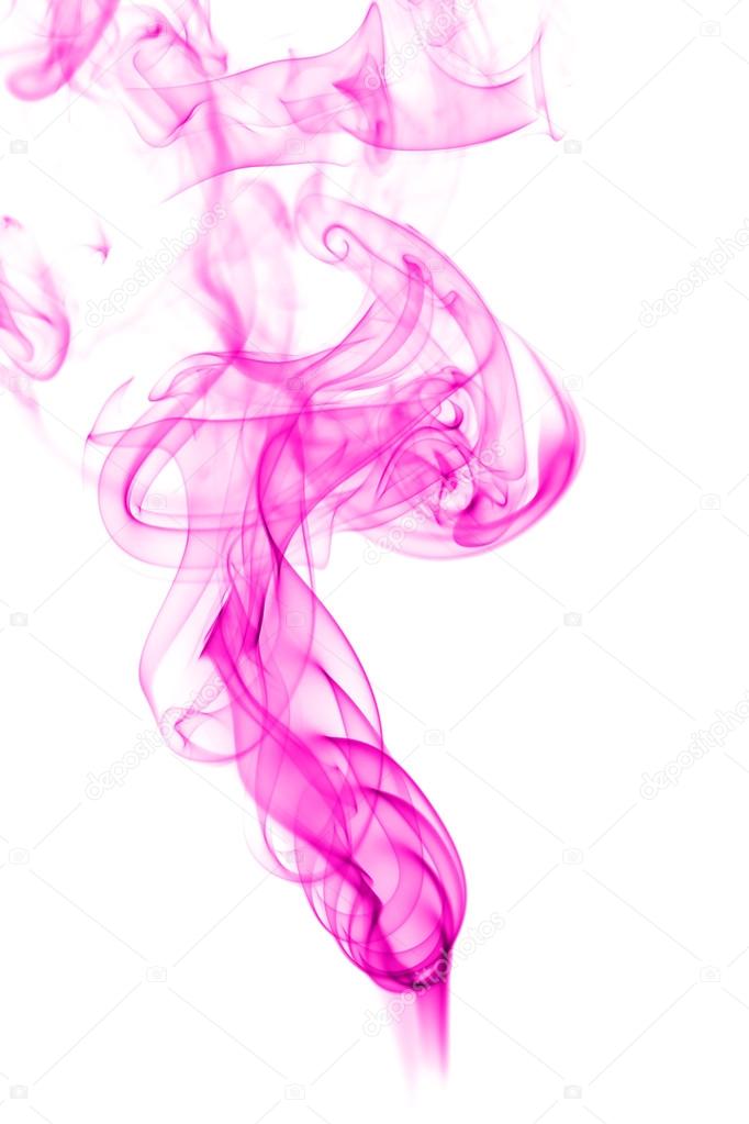 Abstract pink smoke on white background Stock Photo by  ©.com 112353192