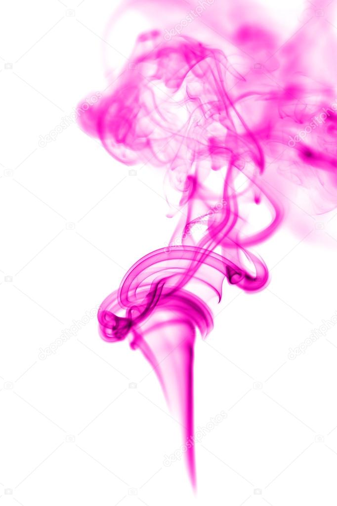 Abstract pink smoke on white background Stock Photo by  ©.com 112353350