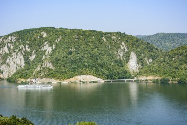 Tuna Gorge, Decebal heykeli, Romanya - Cazanele Dunarii