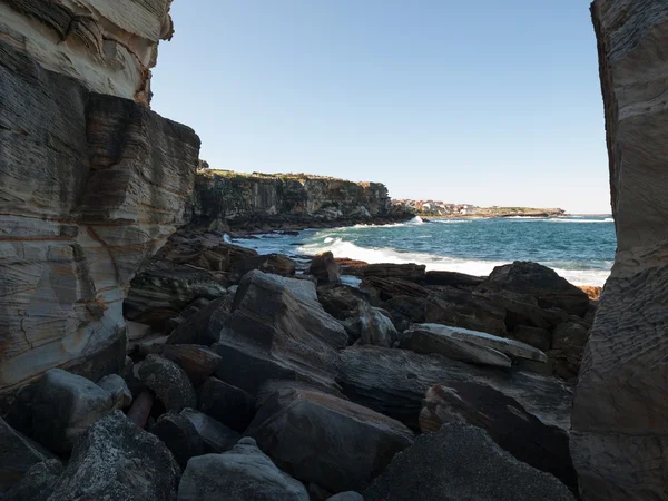 Sydney australia acantilado suicida infame, La Brecha — Foto de Stock