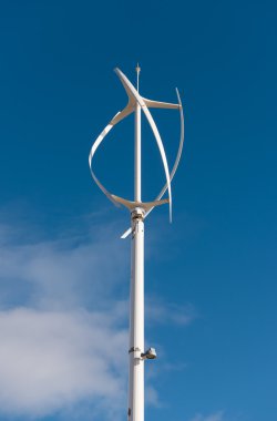Dikey eksen yeşil eco güç üreten ile mimari rüzgar türbinleri