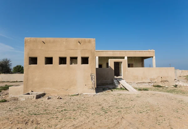 Verlassenes Haus, altes ras al khaimah verlassene Geisterstadt, al jazirah al hamra. — Stockfoto