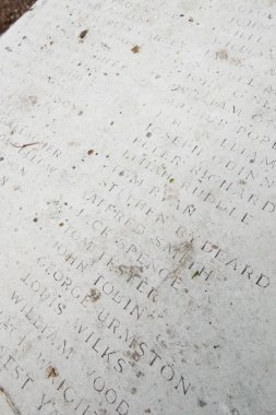 Thornton Cleveleys, İngiltere, 07/14/2014, Dünya Savaşı 1 ve 2. Dünya Savaşı hayatlarını kaybeden askerler için Thornton ICI Savaş Anıtı.