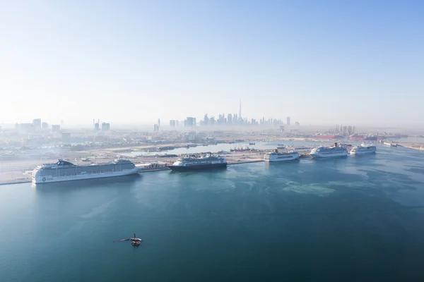 Emiratos Árabes Unidos Dubai 2015 Dubai Cruise Port Terminal Port — Foto de Stock