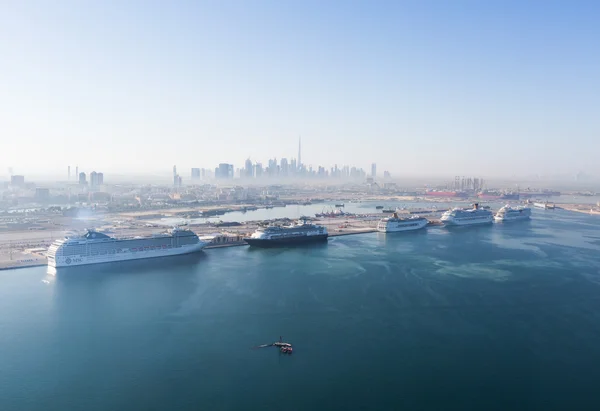 Emiratos Árabes Unidos Dubai 2015 Dubai Cruise Port Terminal Port — Foto de Stock
