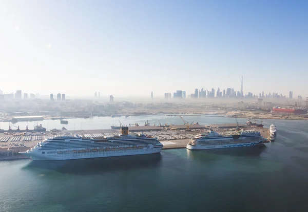 Emiratos Árabes Unidos Dubai 2015 Dubai Cruise Port Terminal Port — Foto de Stock