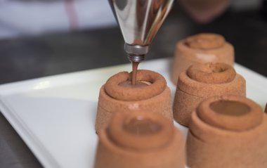 çikolata ve tatlı çöller pişirme ve pişirme