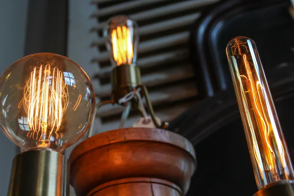 Λάμπες φωτός του Edison — Φωτογραφία Αρχείου