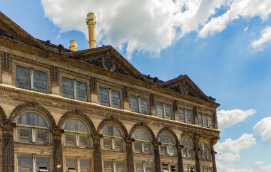 Terk edilmiş binada Saint Louis, Mo