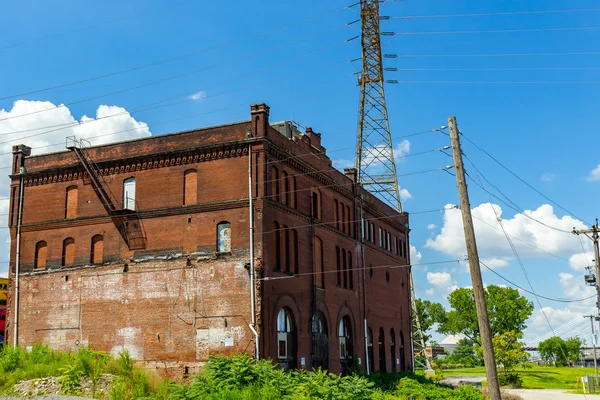 Terk edilmiş binada Saint Louis, Mo