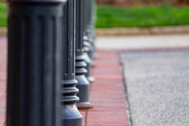 Sınır elemanları ile yuvarlak başında bir parkta-Asheville, Kuzey Karolina