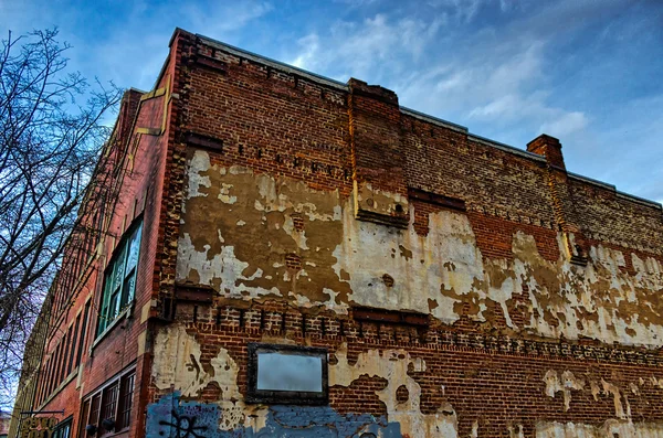 애쉬 빌, 노스 캐롤라이나, 미국에 무작위 건물 — 스톡 사진