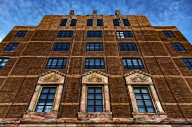 Rasgele bina Asheville, Kuzey Carolina, ABD